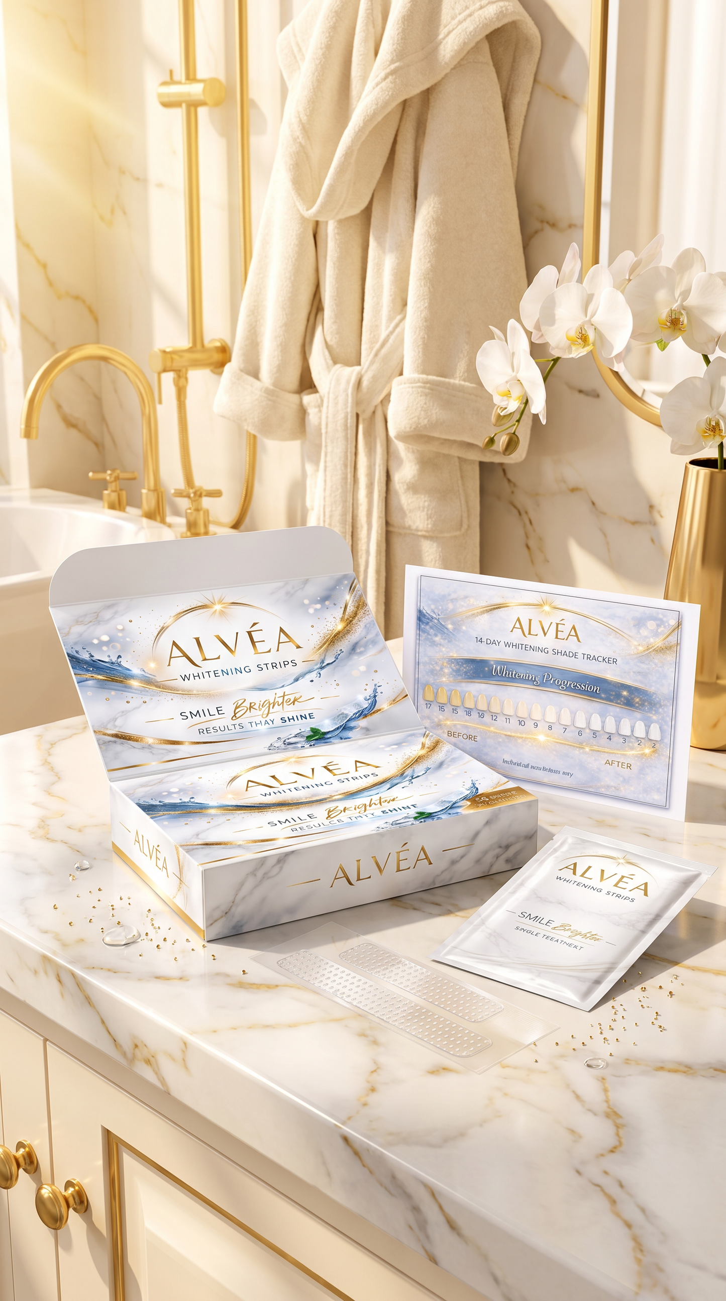 Alvéa Whitening Strips PAP+ 14 behandelingen